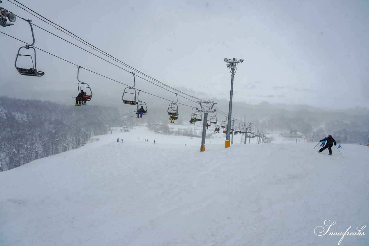 士別市日向スキー場 2019年12月8日現在『日本最北』のゲレンデは、ふかふかパウダースノーの宝庫でした☆